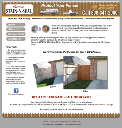 Renew Stain-N-Seal Protect Your Fence